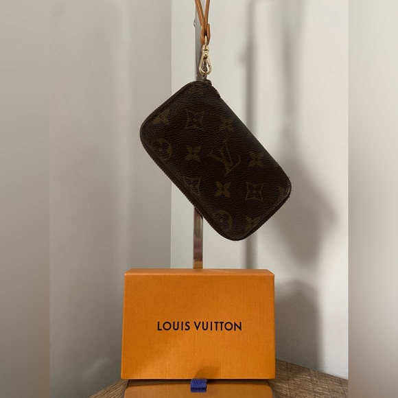 Vintage Louis Vuitton Monogram Zipper Key Holder w Box - Picture 10 of 11